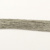 Non-Tarnish 3.28 Feet 304 Stainless Steel Boston Chain X-CHS-R007-0.8mm-2