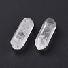 Natural Quartz Crystal Double Terminal Pointed Pendants G-C007-02B-14-4