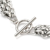 Non-Tarnish 304 Stainless Steel Chain Necklaces NJEW-P298-01A-P-3