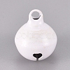 Baking Paint Iron Bell Pendants IFIN-WH0052-03F-2