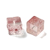 Transparent Glass Beads GLAA-D025-02H-2