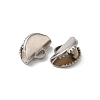 Non-Tarnish 304 Stainless Steel Ribbon Crimp Ends STAS-C080-05A-P-2