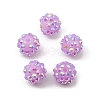 AB-Color Resin Rhinestone Beads RESI-S315-10x12-10-4
