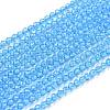 Glass Beads Strands G-K185-16F-1