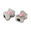 304 Stainless Steel Beads STAS-E198-02P-2