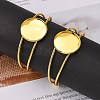 Brass Cuff Bangle Making KK-J184-49G-5