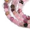 Natural Pink Tourmaline Beads Strands X-G-F596-06-2mm-4