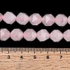 Natural Rose Quartz Beads Strands G-Z119-A41-03-6