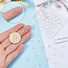 80Pcs 4 Styles Brass Split Rings KK-BBC0014-05-3
