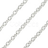 Non-Tarnish 3.28 Feet 304 Stainless Steel Cable Chains X-CHS-F001-03P-2