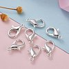 Zinc Alloy Lobster Claw Clasps E106-S-6