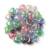 Transparent Crackle Acrylic Beads OACR-P010-14-3