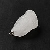 Raw Rough Natural Quartz Crystal Pendants G-A028-01H-5