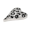 Brass Micro Pave Cubic Zirconia Pendants KK-L229-077B-P-2