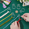 30Pcs Acrylic Thread Winding Boards AJEW-GA0008-06D-3