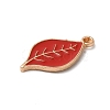 Thanksgiving Day Theme Alloy Enamel Pendants ENAM-M002-03G-08-2