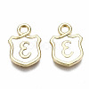 Alloy Enamel Charms ENAM-T012-03E-RS-2