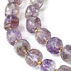 Natural Amethyst Beads Strands G-Q010-A06-01-4