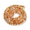 Heated Natural Citrine Bead Strands X-G-P466-01D-3
