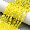 Transparent Glass Beads Strands GLAA-F029-4mm-21-4