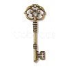 Skeleton Key Tibetan Style Alloy Big Pendants X-TIBEP-S293-033AB-LF-1