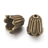 Tibetan Style Alloy Bead Caps X-TIBEB-00864-AB-NR-2