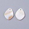 Freshwater Shell Pendants SHEL-S249-18-3