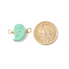 Spray Painted Wood Connector Charms PALLOY-JF01428-5