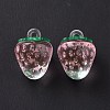 Transparent Acrylic Pendants X-OACR-C003-02B-4