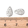 Hammered 304 Stainless Steel Pendants STAS-G385-03P-3