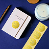 Plastic Self Adhesive Gold Foil Embossed Stickers DIY-WH0211-185-6