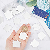 25Pcs Pet Aluminium Pendants ALUM-SC0001-07-3