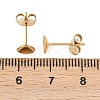 304 Stainless Steel Stud Earring Findings STAS-D389-03D-G-3