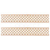Wooden Fence and Courtyard Decoration DIY-WH0671-387A-1