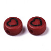 Opaque Acrylic Beads MACR-N008-33-5