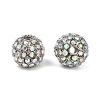Alloy Rhinestone Beads RB-A034-10mm-A28P-3