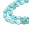 Natural Amazonite Beads Strands G-O201B-14-3