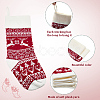 3Pcs 3 Styles Wool Yarn Knitted Hanging Christmas Stockings FEPA-SP0001-04B-5