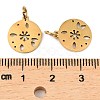 304 Stainless Steel Charms STAS-D050-07G-14-2