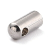 Tarnish Resistant 304 Stainless Steel Cord Ends STAS-H153-03A-P-4