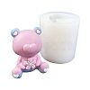 Bear Shape Candle DIY Food Grade Silicone Molds PW-WG57883-01-5
