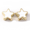 Rack Plating Alloy Enamel Beads ENAM-S122-034-NR-2