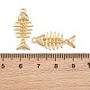 Rack Plating Alloy Rhinestone Pendants RB-CBAB71D-02G-3