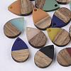 Resin & Walnut Wood Pendants RESI-T042-02-1