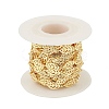 Brass Hollow Leaf Link Chains CHC-M025-10G-3