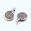 Tibetan Style Alloy Charms X-LF0339Y-2