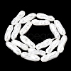 Electroplated Glass Shell Pearl Beads Strands BSHE-B009-C01-7x21mm-2