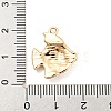UV Plating Alloy Rhinestone Pendants PALLOY-D026-13G-3