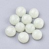 Synthetic Luminous Stone Cabochons G-P393-R63-4MM-1