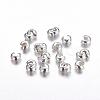 Iron Crimp Beads Covers IFIN-H029-S-1